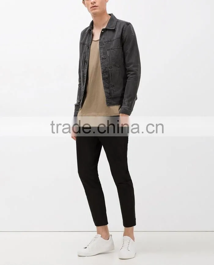 Custom loose plain wholesale men tank tops
