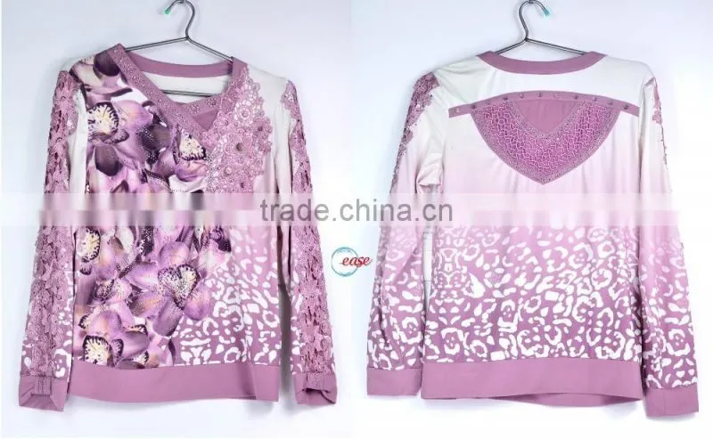 2016 mama size intarsia hotsale sweater
