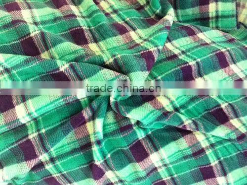 100% Polyester Coral Fleece Fabric Printed With Long Pile