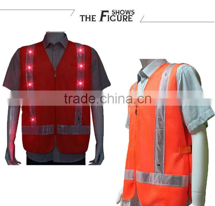 utility vest uniform for cleaning at night