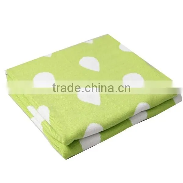 Popular warm fashion wool blanket wholesale