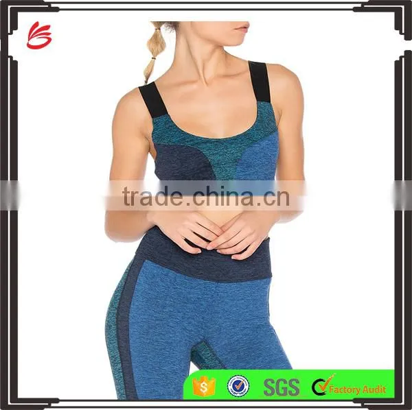 Fashionable young lady hot sexy womens sport bra ladies sexy panty and bra sets
