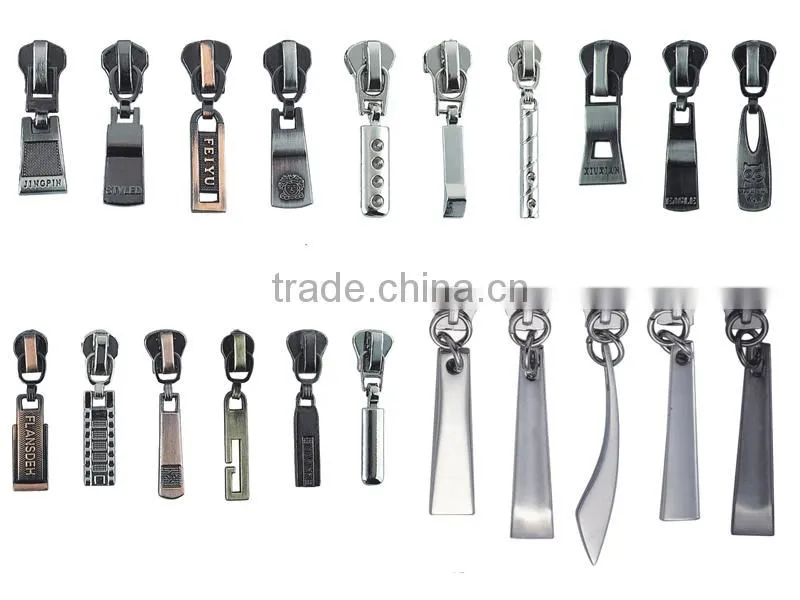 5# Fashion Design Custom Metal zipper slider