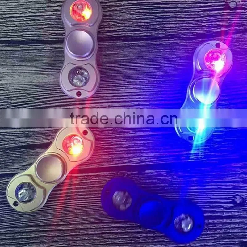 2017 NEW HOT Hand spinner professional hand spinner toys educational toys led flashing hand fidget spinner