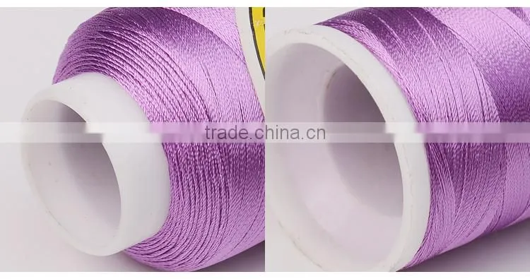 100% Viscose rayon embroidery thread for computerized machine embroidery