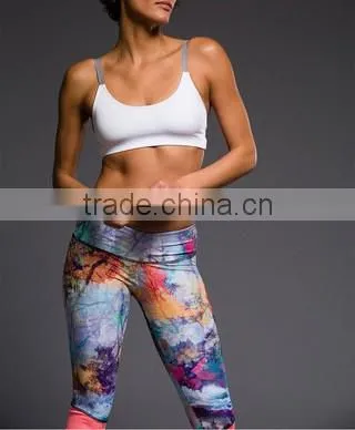 Quick Dry Heather Nylon Spandex Custom Women Fitness Clothing,Ladies Fitness Wear,Fitness Clothes