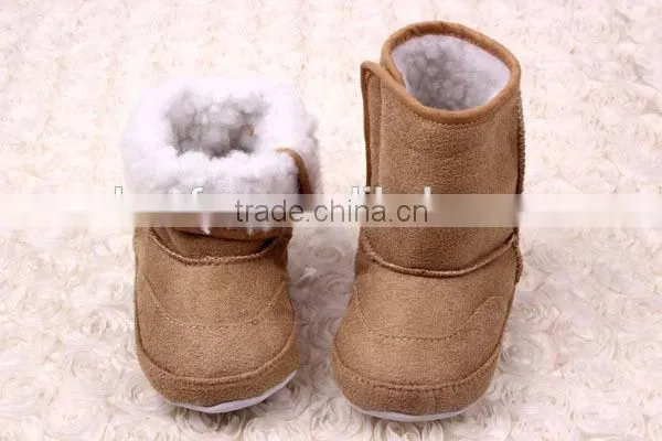 Fashion New Winter Toddler Infant Girls First Walkers Crib Shoes