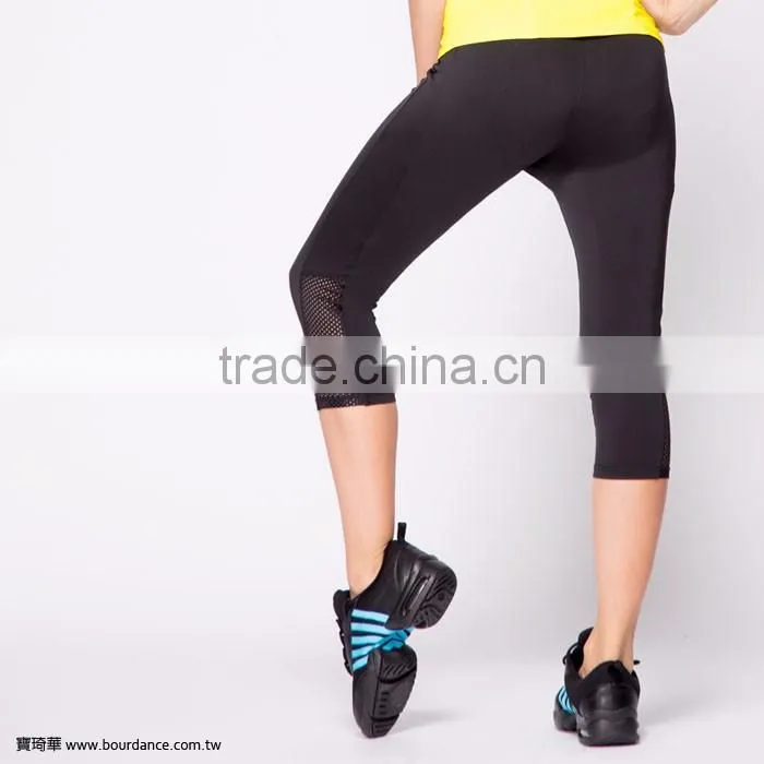 Women coolmax mesh front gathered tee fitness clothing