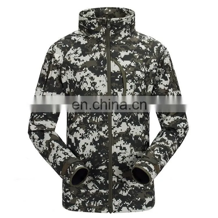 Windproof waterproof ACU Jacket Camo Softshell Jacket