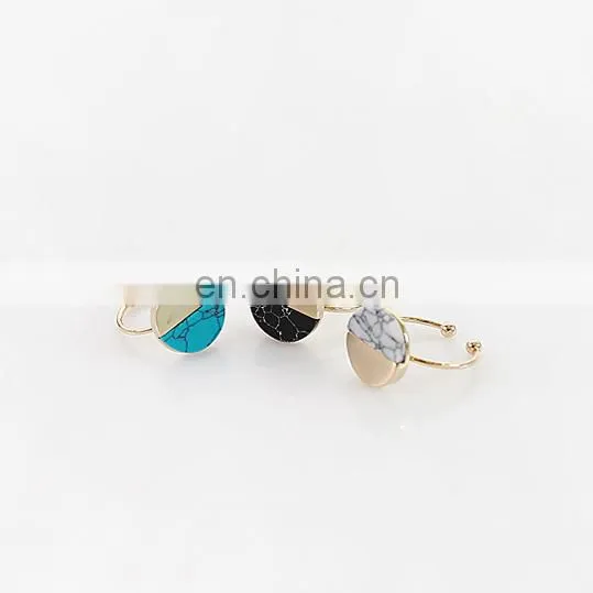 925 Sterling Silver Ring Adjustable Silver Ring Turquoise Rings