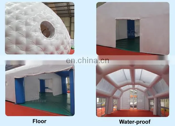 Meet CE standard outdoor cheap lawn inflatable bar tent for sale