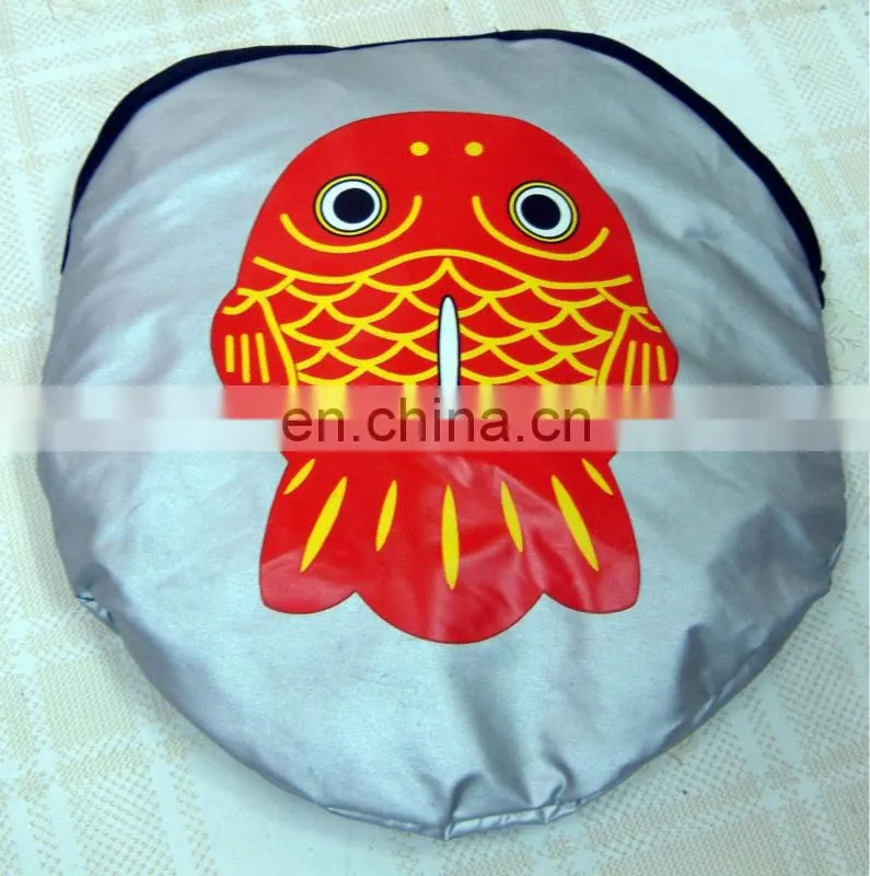 Car Sun shade silver Nylon front window polyester from leading car sunshade supplier in China