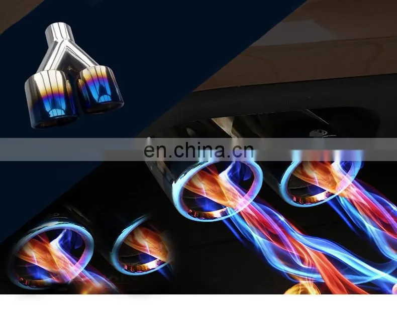 exhaust pipe titanium exhaust tips