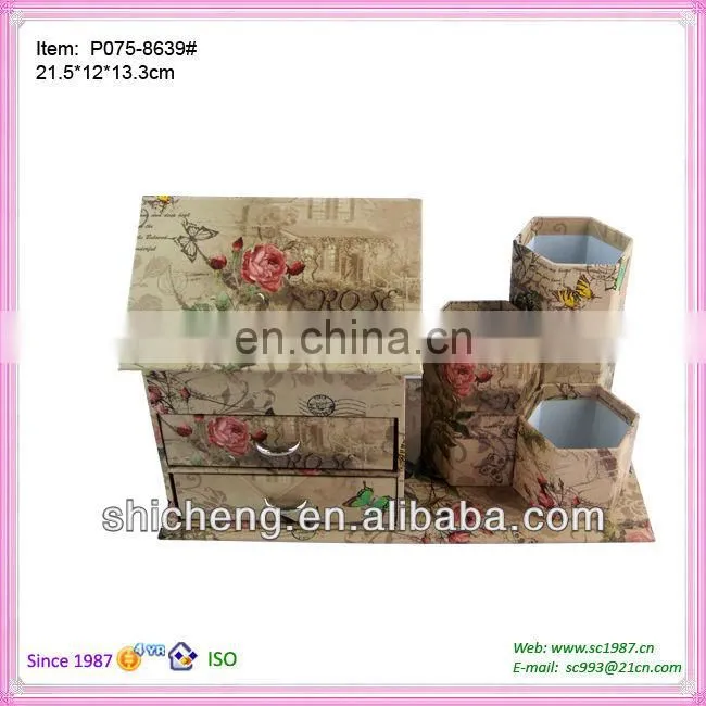 House shape face fold up paper box