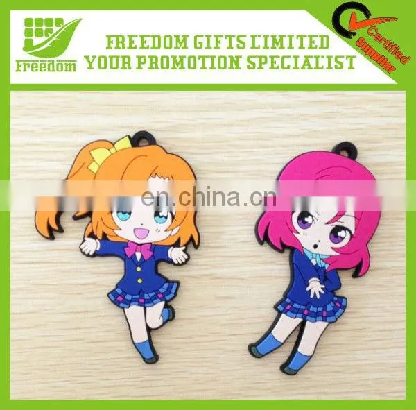Cheap Custom Promotional PVC Key Chain