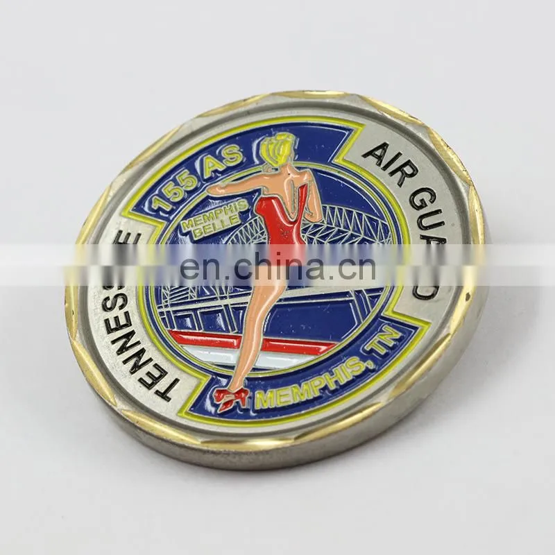 2014 High quality enamel american air force challenge coins