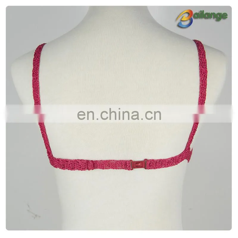 Bailange 2016 Newest unique crochet bra Women bra Sports bra unlined bikini swimwear
