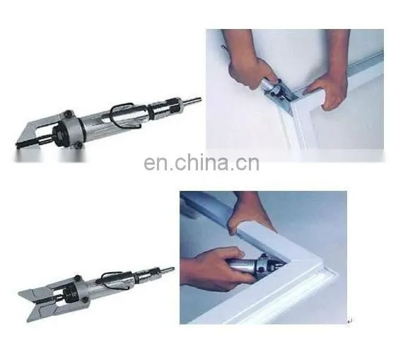 PVC window and door portable corner cleaning machine