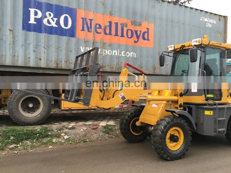 China cheap mini compact ZL12 wheel loader