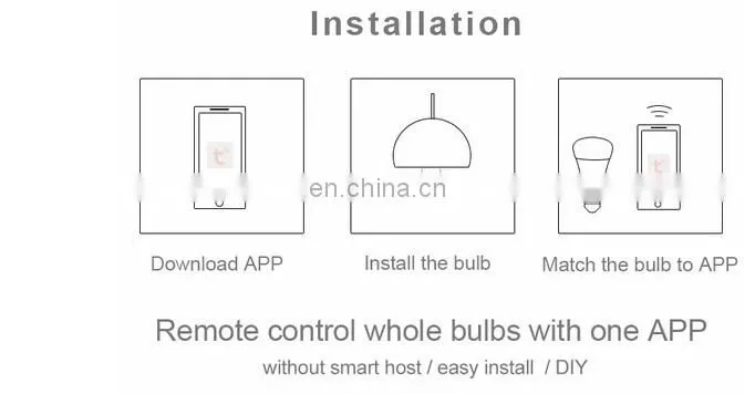 FRANKEVER E26 BASE BULB WIFI 9W LED BULB WARM WHITE SMART WIFI BULB