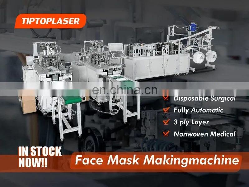 China Low cost Disposable Surgical Face Masks Making Machine /Medical Masks Machine for Sale