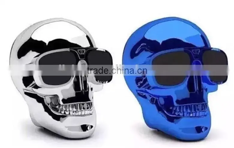 skull bluetooth speaker