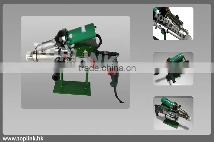 TOPLINK hand held plastic extruder PE PP extruding machine