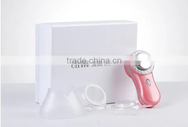 Rechargeable Handheld Infrared Heating ionic Vibrating Facial Massager