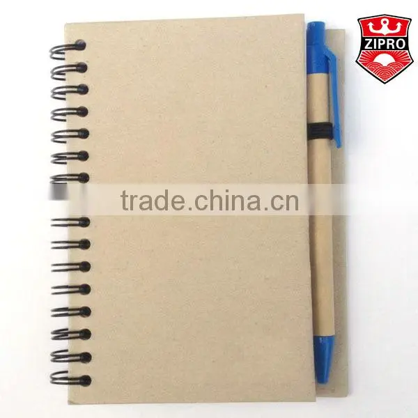 hardcover notebook spiral notebook with pen recycled notebook with pen
