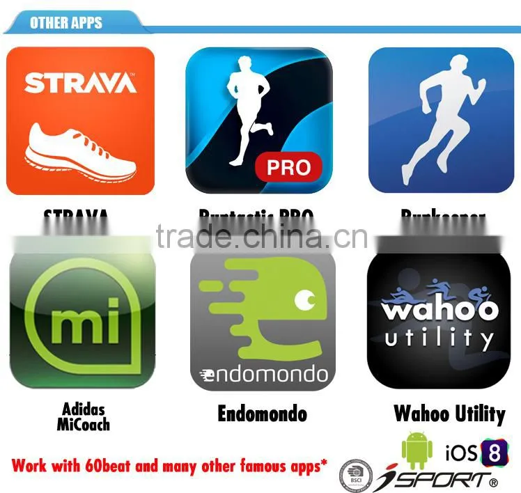 2015 New Sports Tracker Bluetooth Heart Rate Monitor