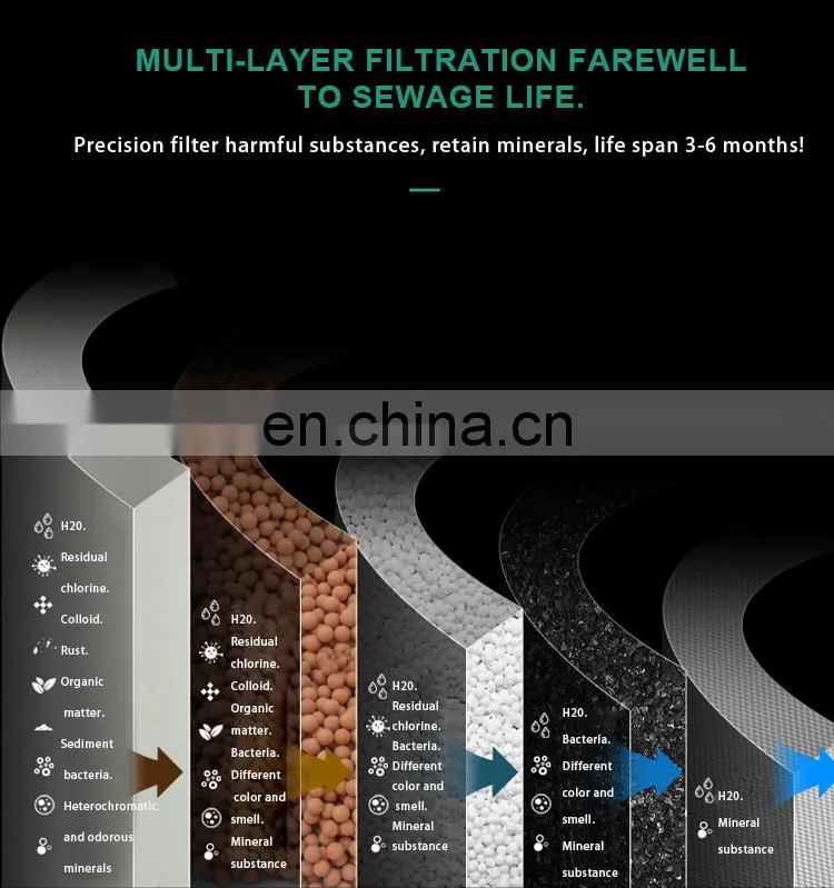 Faucet Tap Water Filter with Ceramic Filter kitchen water purifier filter tap For Household