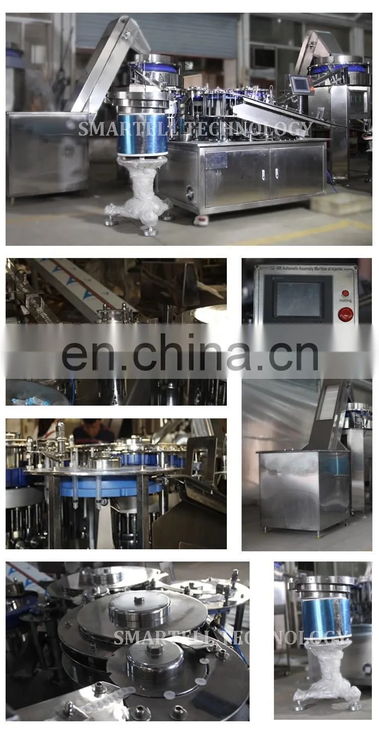 Custom-made Medical supplies automatic needle assembly line machine