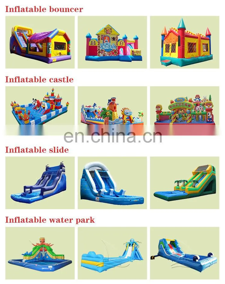 Funny kids inflatable amusement park inflatable combo inflatable bouncer house