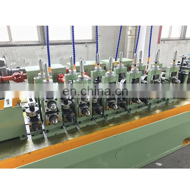 Nanyang high speed ERW metal carbon steel pipe round tube mill machine for construction