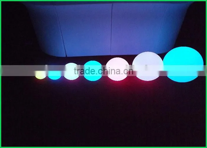 ACS PVC Material Outdoor Decoration Waterproof Color Changing Led Solar Ball Light