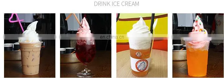 Hot sale High Quality Wholesale Commercial stand & table top Ice Cream Machine 3 Flavor Soft Serve Ice Cream Maker Machine