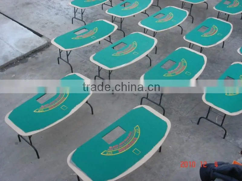Black Jack Poker Table
