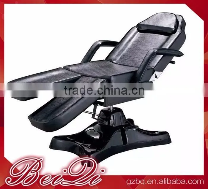 Beiqi Massage Bed Chair Heavy Duty Black Adjustable Salon SPA Tattoo Facial Table in Guangzhou