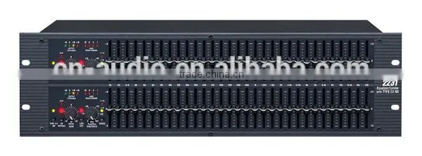 Broadcast Class Professional Audio Equalizer EQ-2231