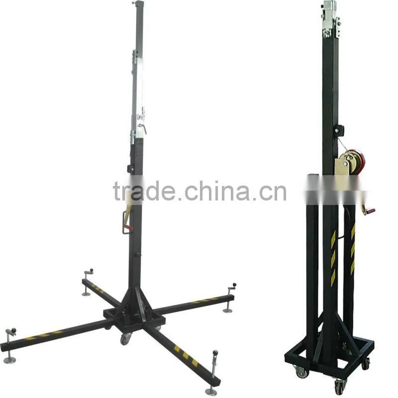Professional Steel Mobile Industrial Light Stand LS013