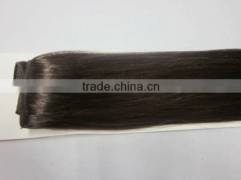 20 inch color 1#, peruvian hair hand tied weft hand tied hair extensions