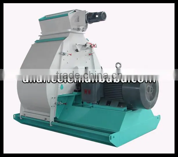 Large capacity 1-5t/h imported bearing stainless steel rice husk grinding machine for biomass pellet mill