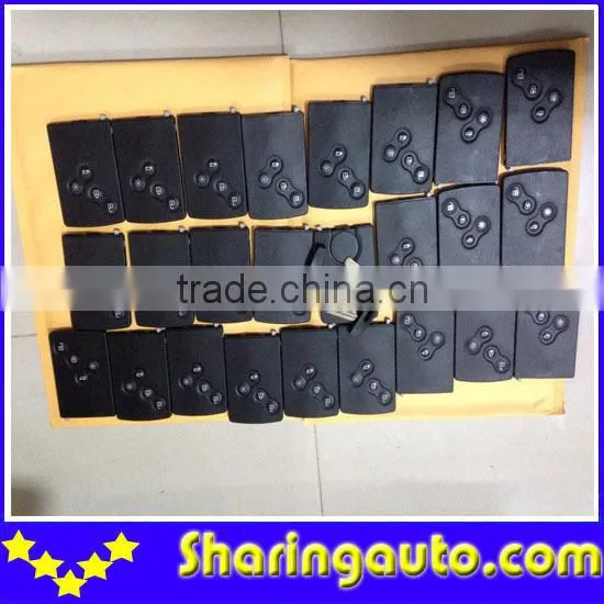 Best quality 4 button Smart Card Genuie One with 433MHZ with7952 chip for Renault Koleos