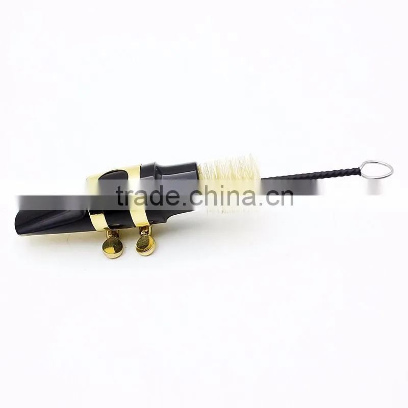 Woodwind Instruments Synthetic Material Saxophone Sound Hole Beige Cleaning Brush