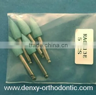Dental diamond burs diamond grinder dental Silicon Rubber Polishing Burs