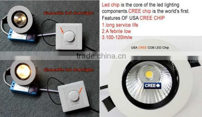 Classical design Direct selling cob led downlight dimmable led downlight led recessed mounted downlight 25w