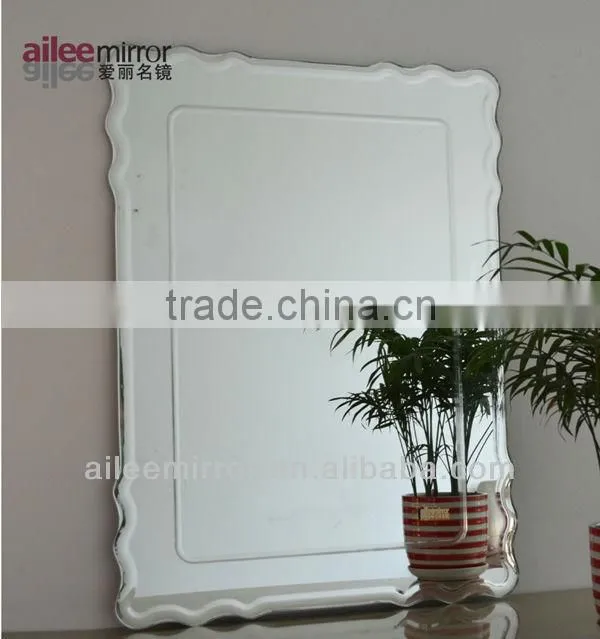 Bathroom mirrors triple decorative resin mirrors