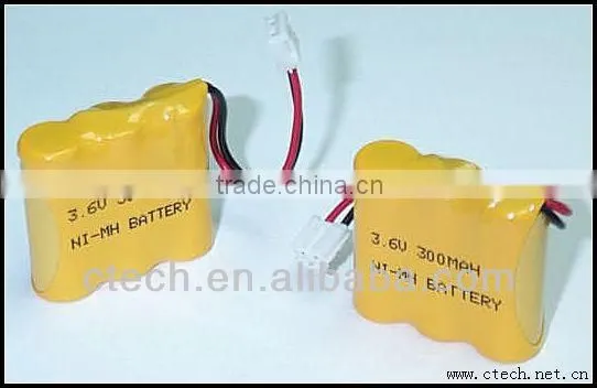 nimh battery pack 4/5aaa 450mah 6v