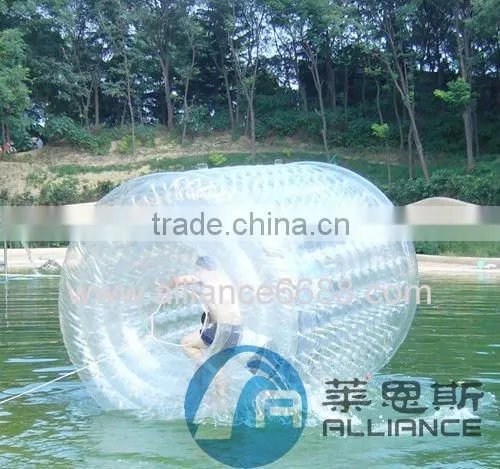 inflatable water roller water toys for 3 family people