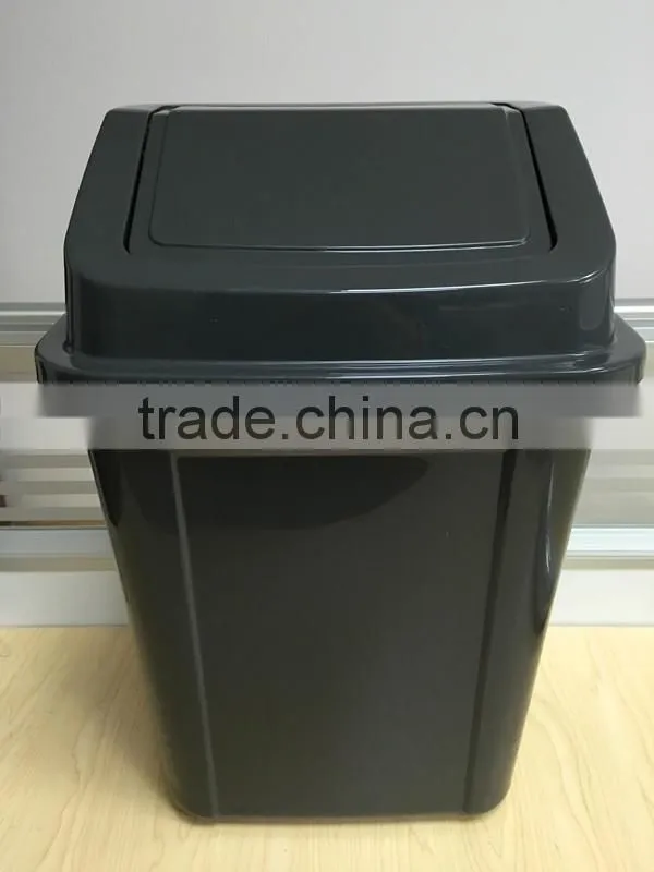 30 litre square swing bin trash container garbage bin waste can